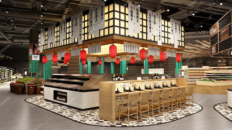 北国先天下ULIFE精品超市改造效果图