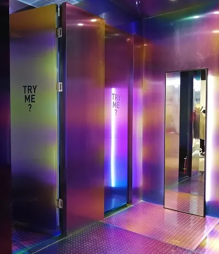零售店面试衣间设计