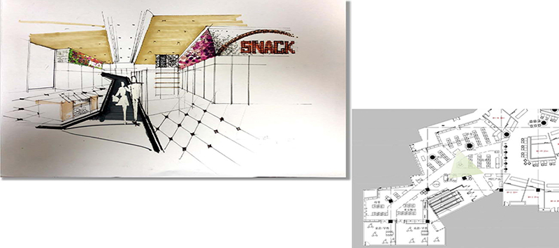 W-Super精品超市色彩设计