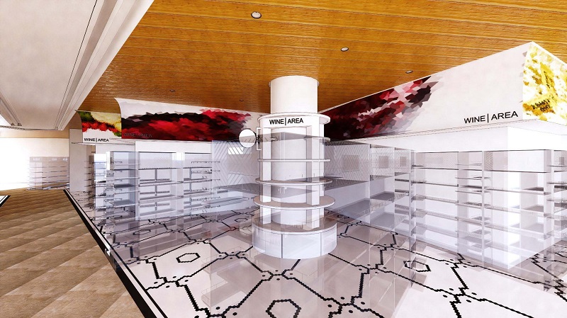 W-Super精品超市色彩设计