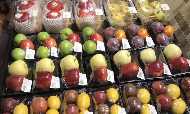 水果陈列设计图