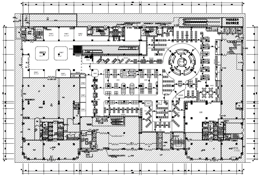 银川新货百货平面布局