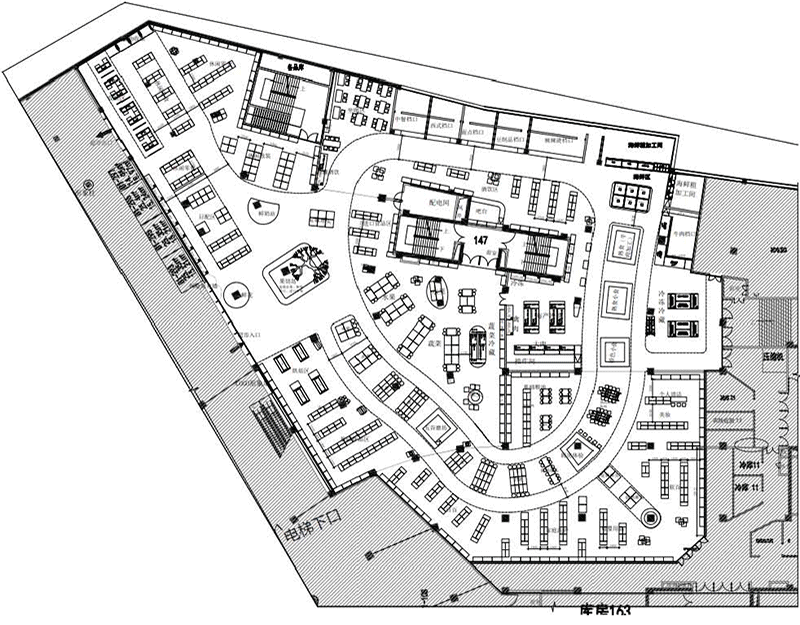 兰州物美超市平面布局 兰州物美超市平面布局