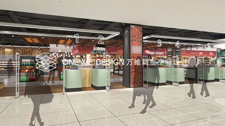 银川新华百货收银区设计 银川新华百货收银区设计