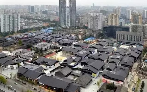 成都太古里商业步行街区设计