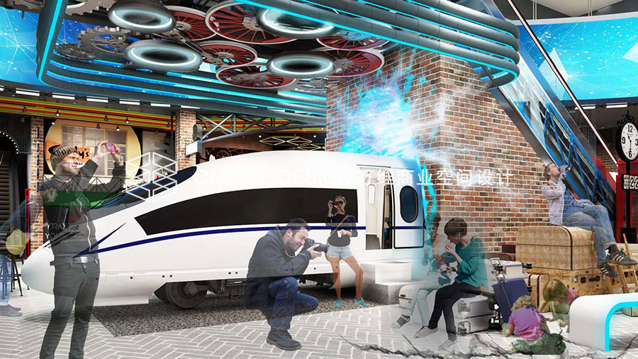 商业空间设计效果图