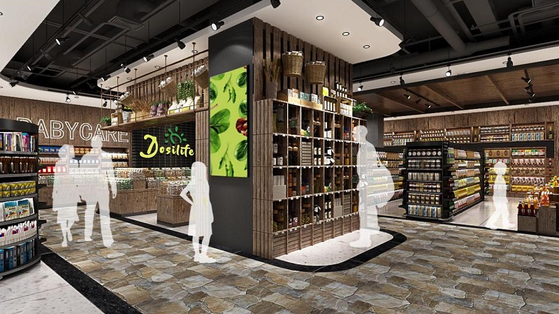 400平社区超市设计