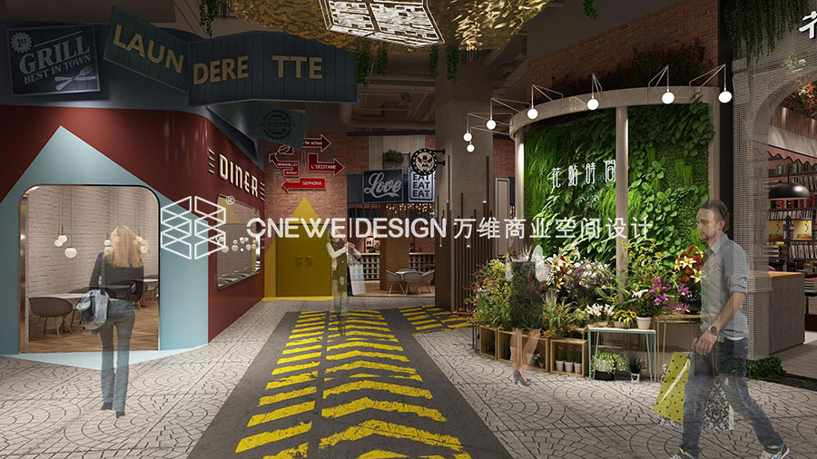 街区设计效果图