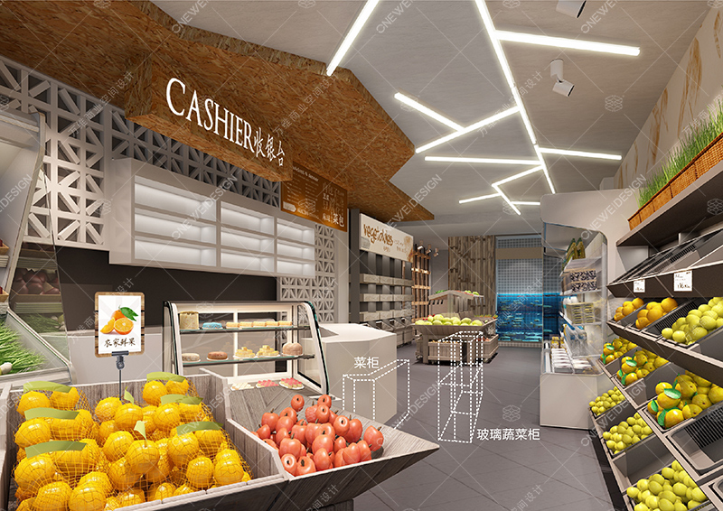 便利店装修设计效果图