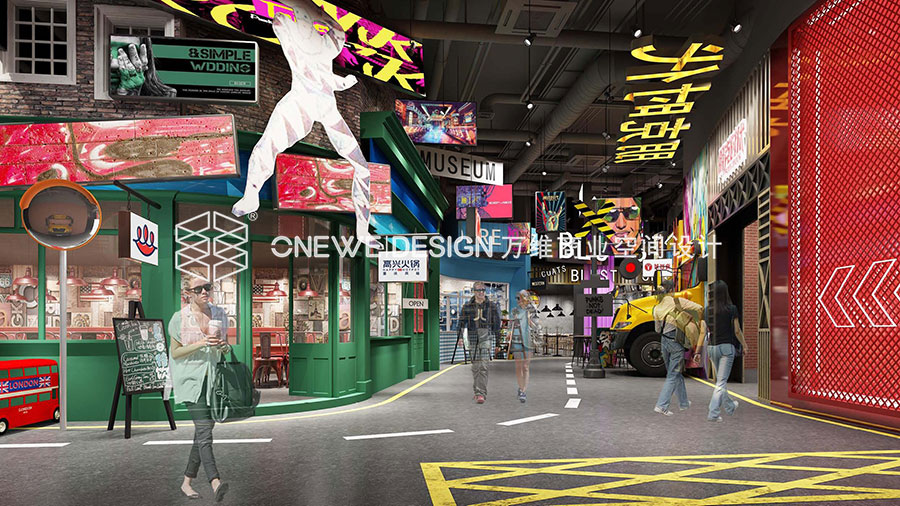 街区设计效果图