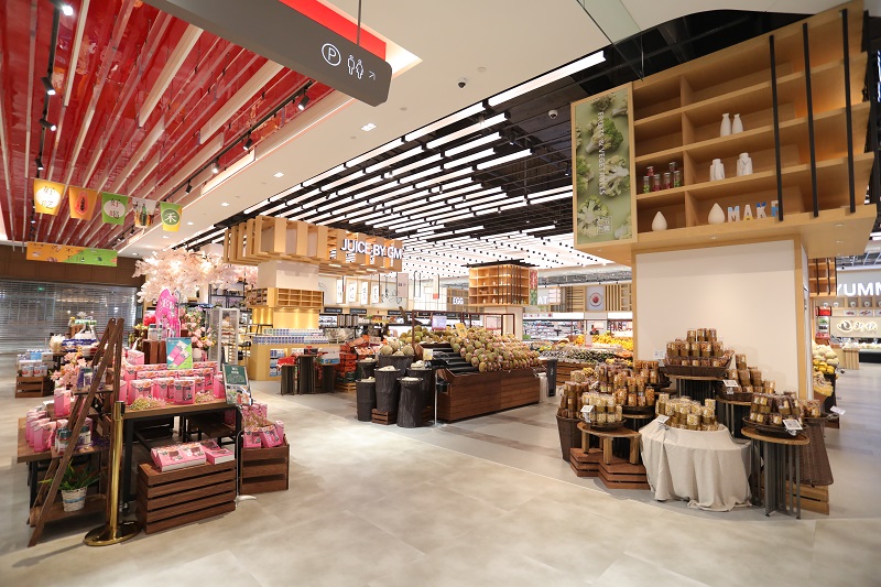 仁禾市集精品超市设计