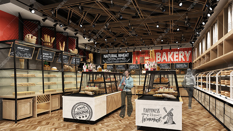 超市设计效果图