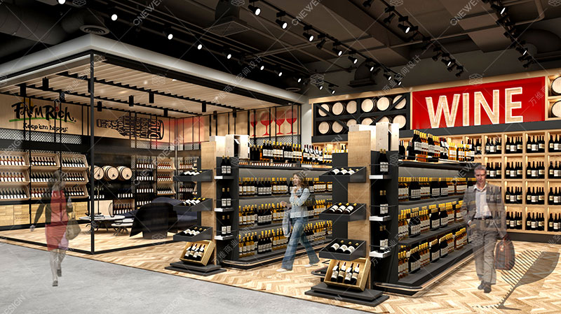 超市设计效果图
