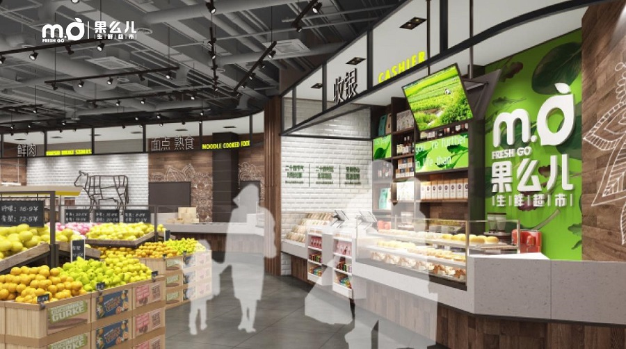 蔬果超市设计效果图