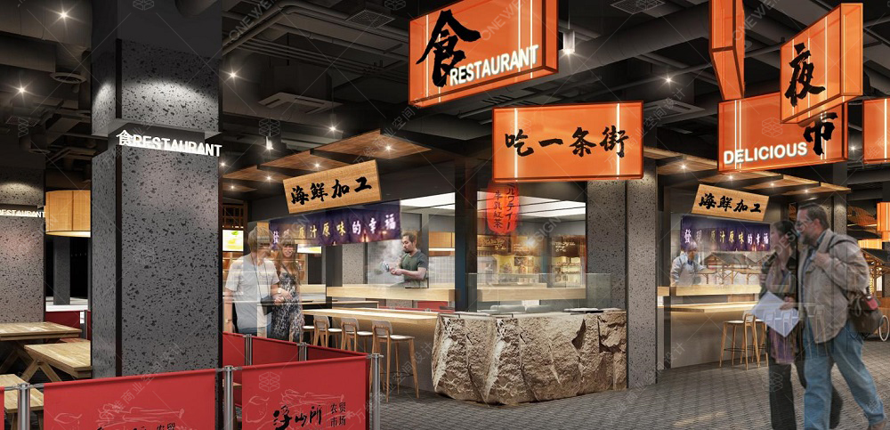 农贸市场规划设计效果图