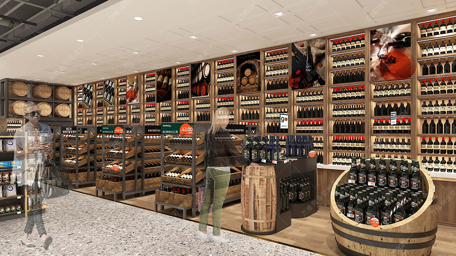 唯美购超市设计方案