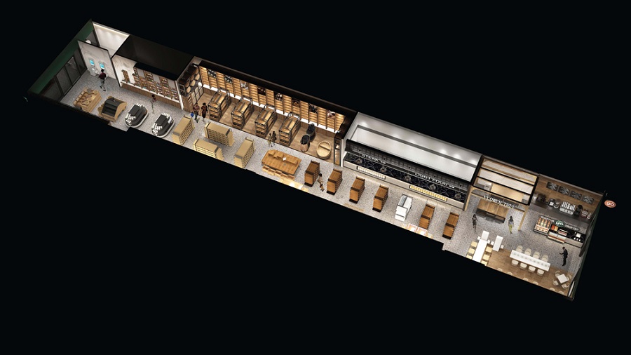 唯美购超市设计方案