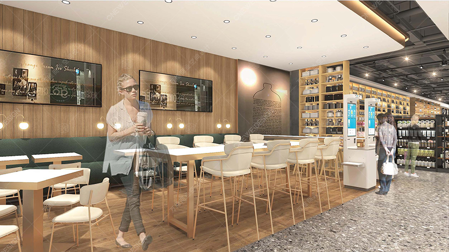 唯美购超市设计方案