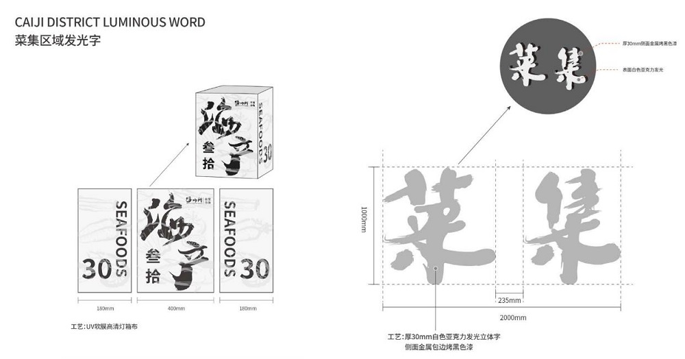 浮山所农贸市场VI设计