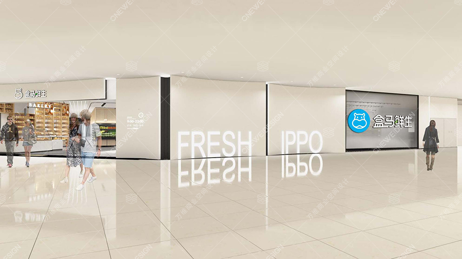 超市设计图，超市设计效果图