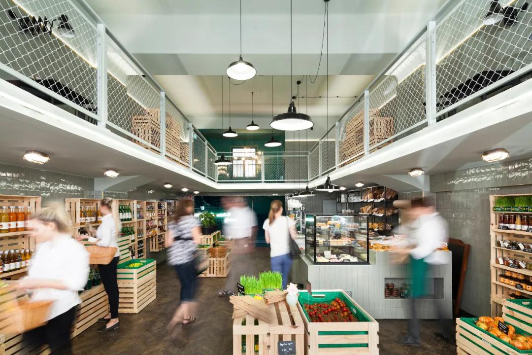 国外社区生鲜超市设计