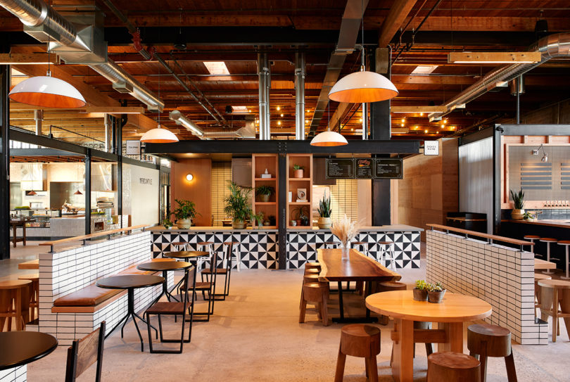 国外美食街设计赏析