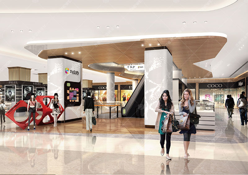 购物中心中庭设计