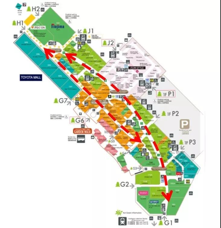日本永旺越谷购物中心商业规划设计解读