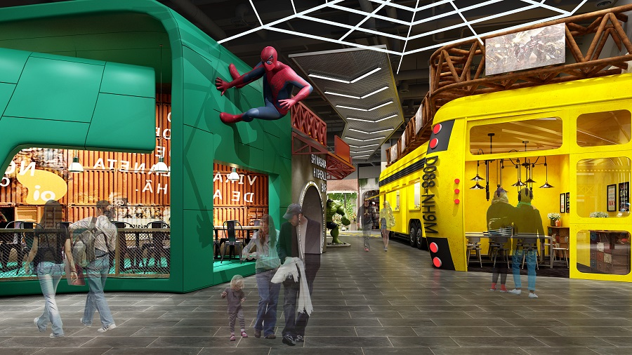 地下商业街区设计